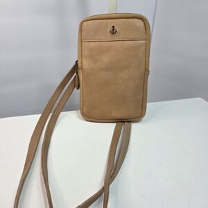 Harbour 2nd Leather Crossbody Card Phone Holder Nwot